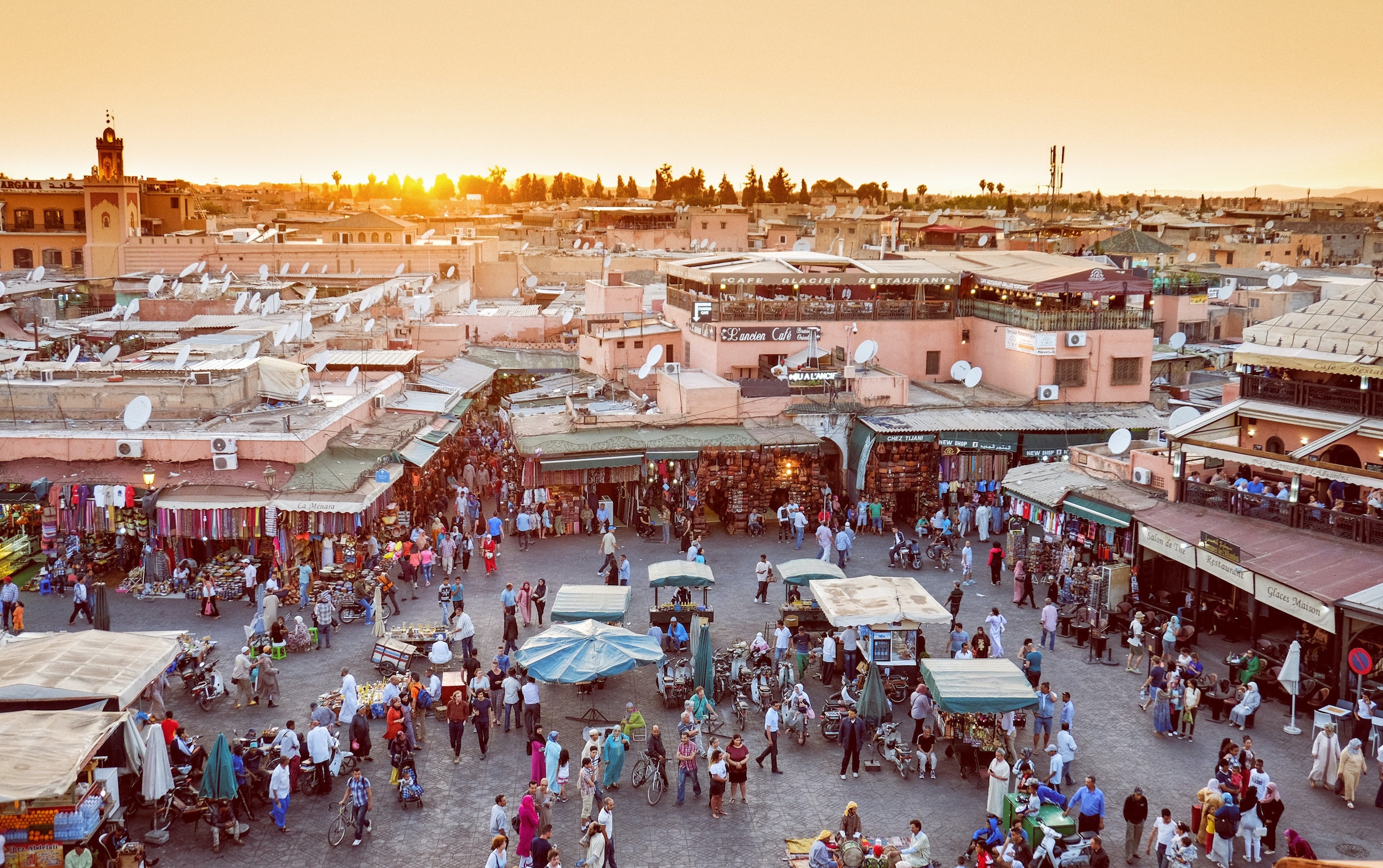 marrakech al tramonto