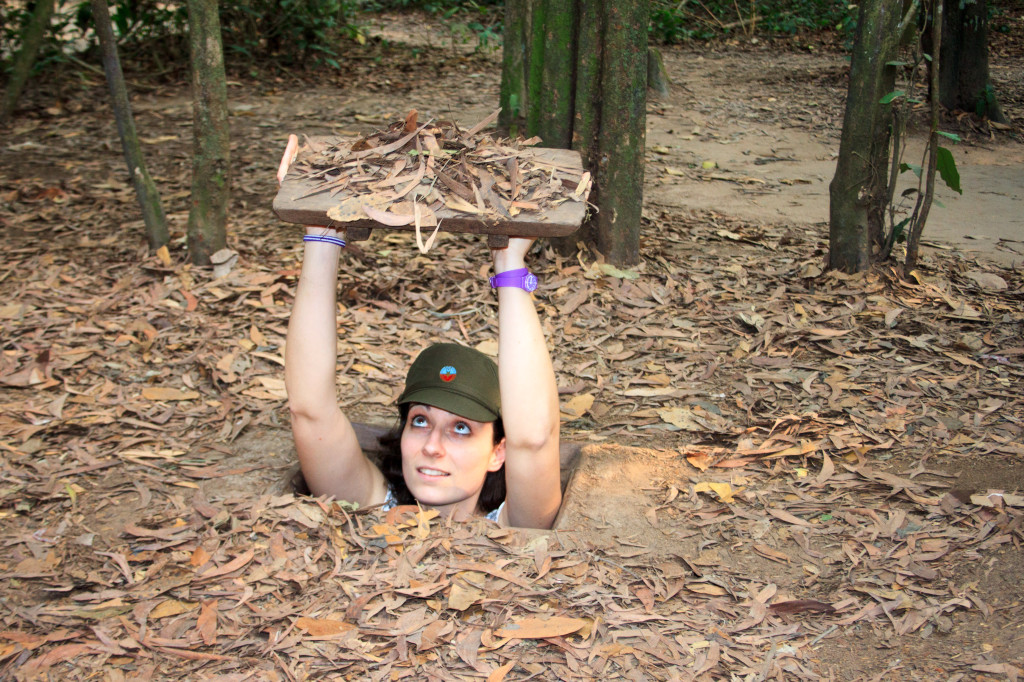 Dentro il tunnel dei vietcong