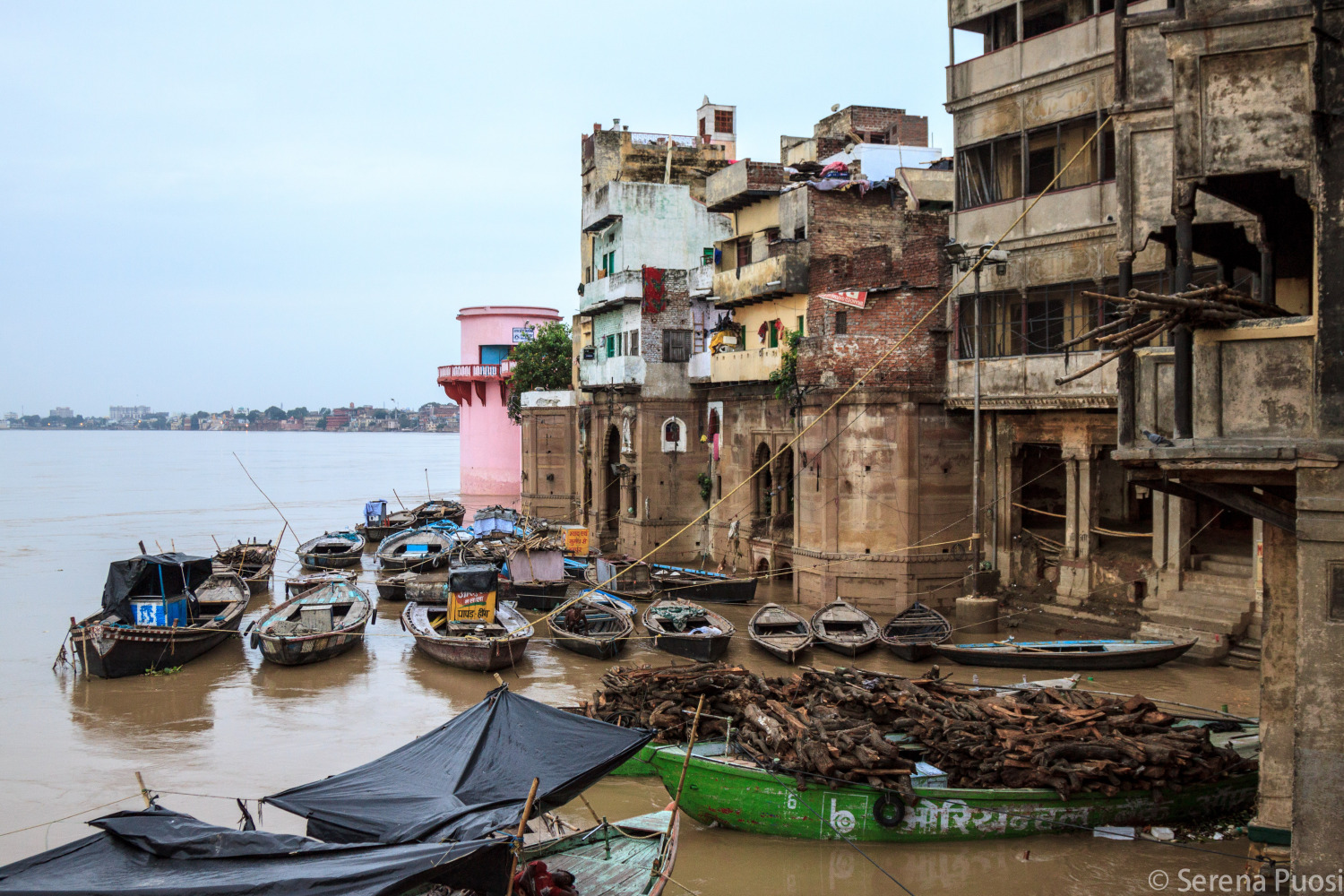 Il Gange in piena