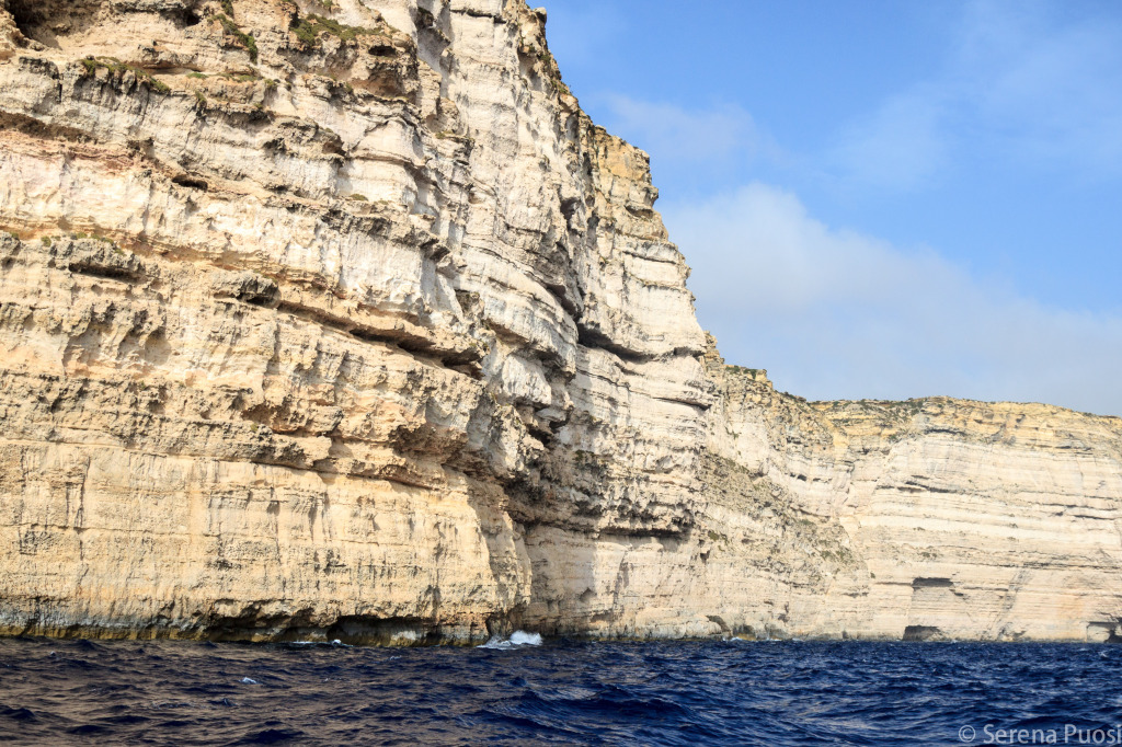 Le scogliere della costa sud di Gozo