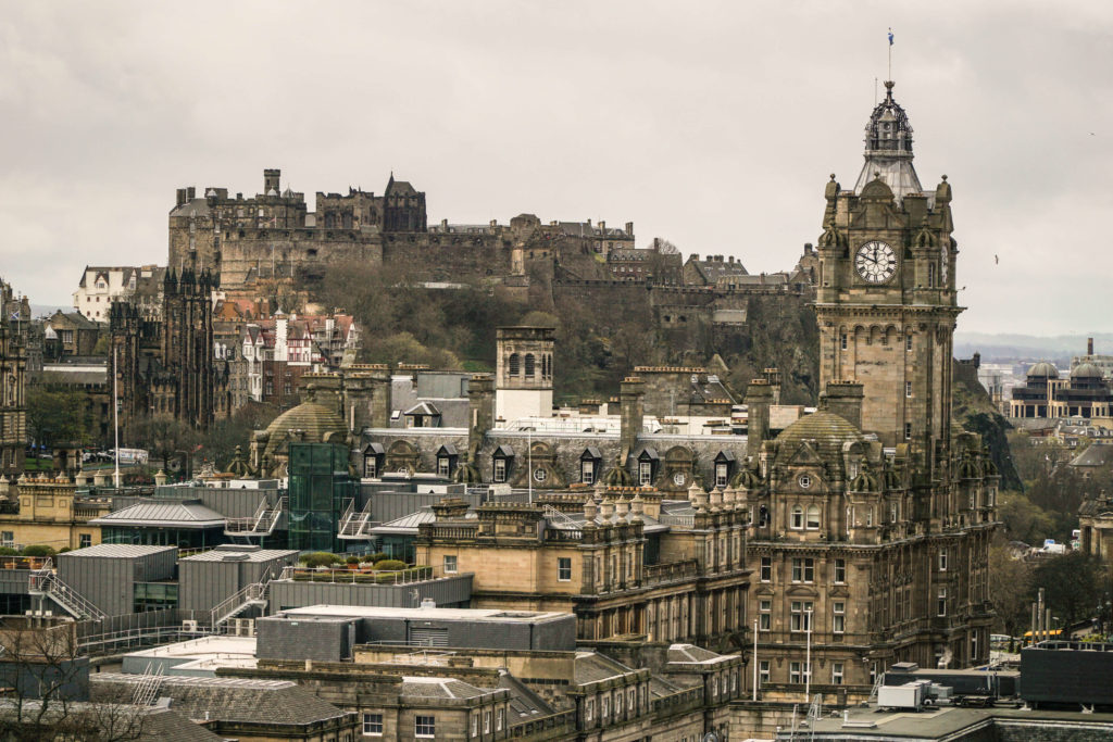 edimburgo vista da calton hill