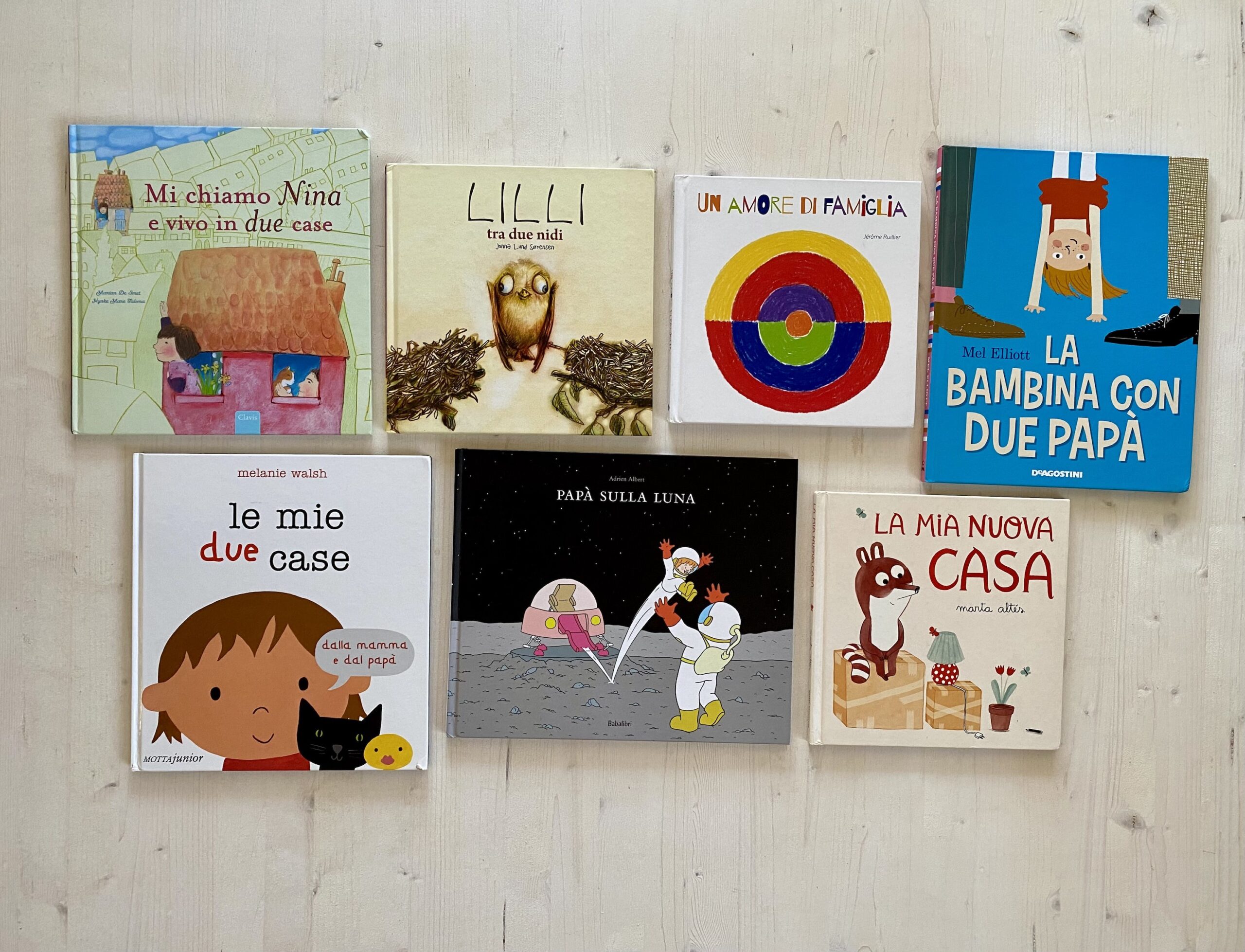 Libri per bambini che parlano di diversi tipi di famiglia