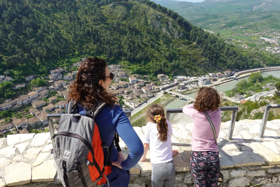 panorama di berart vista dalla cittadella