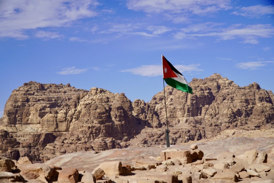 bandiera della Giordania